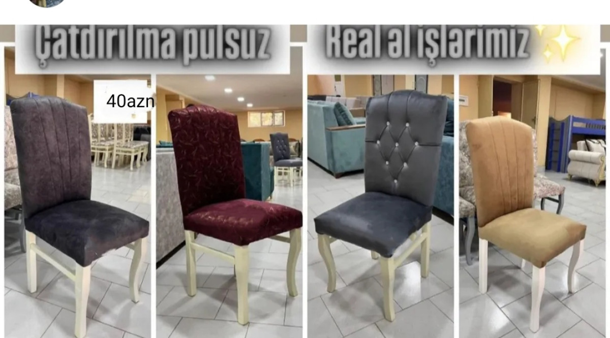 Stul Stul Hazır əldə var Sifariş də qəbul olunur Qiyməti 40azn