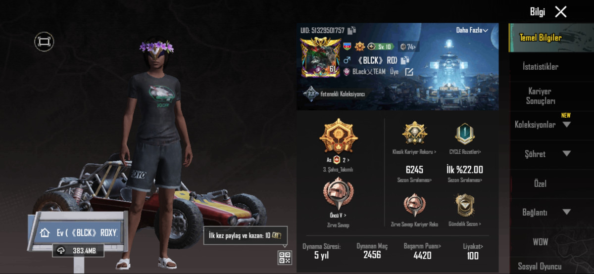 Pubg mobile hesabi 6 azn Hesabda 1 ilden artiqdi oynanmir oyunu buraxmisam pul