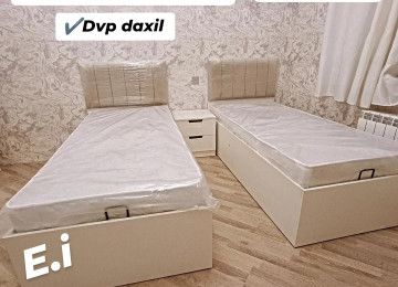 *Bazalı Tək nəfərlik Çarpayı 220Azn💥* ✔️Matras hədiyyə 🎁