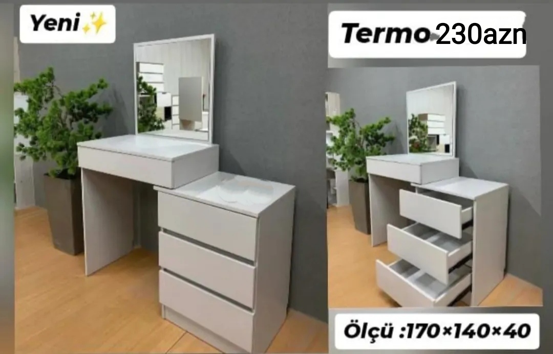 Güzgülü termo Sifarişlə hazırlanır Rəng seçimi var Ölçü