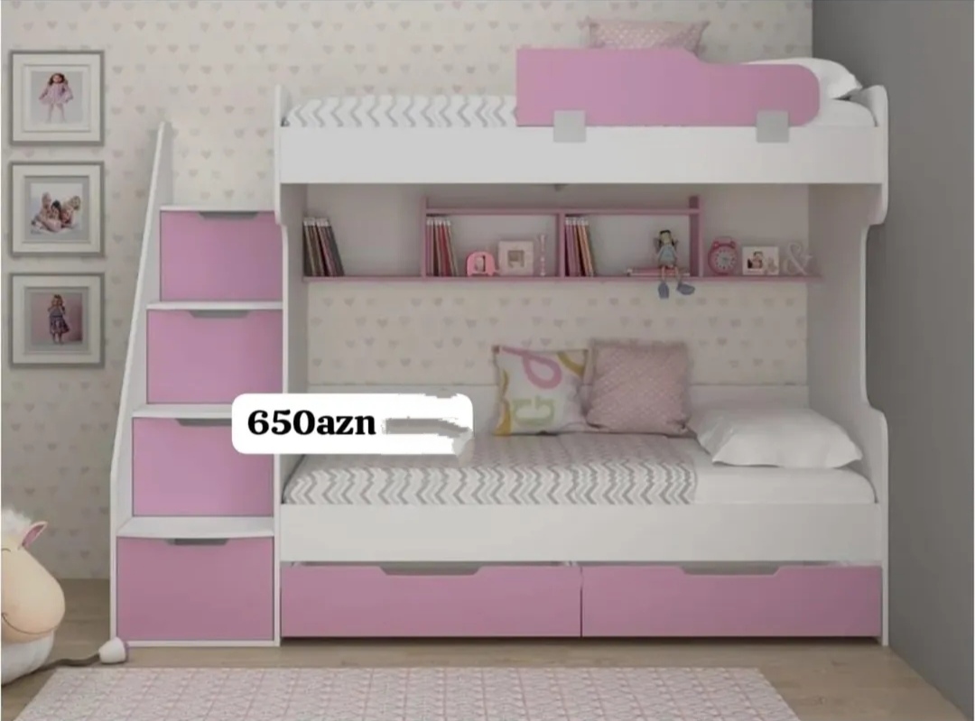 İkimərtəbəli çarpayı Sifarişlə hazırlanır Rəng seçimi var