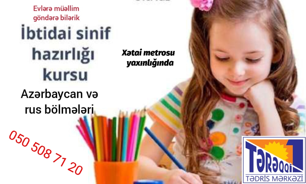 İbtidai sinif hazırlığı Azərbaycan və rus bölmələri Xətai