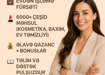 Evdar xanımlar üçün evdən çıxmadan işləyərək öz biznesini qurmaq Evdən idarə olunan iş