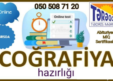 📘 Coğrafiya hazırlığı 🎓 Abituriyentlər üçün 📝 MİQ və