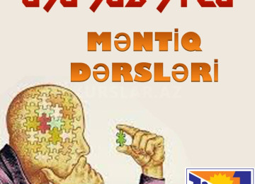 📘 Məntiq dərsləri ✅ Məktəblilər üçün ✅ Magistratura