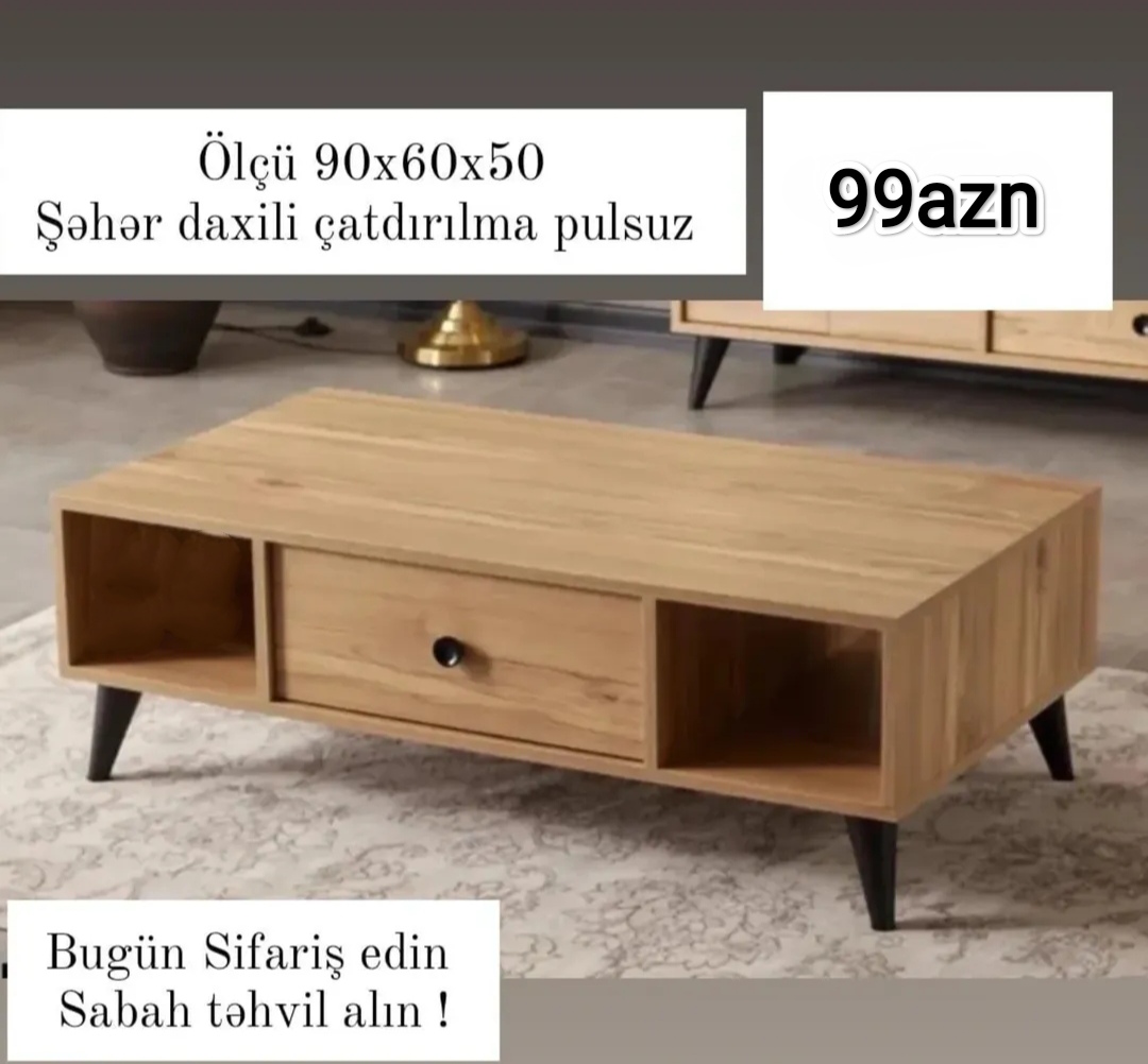 Jurnal masası Sifarişlə hazırlanır Rəng seçimi var Ölçü