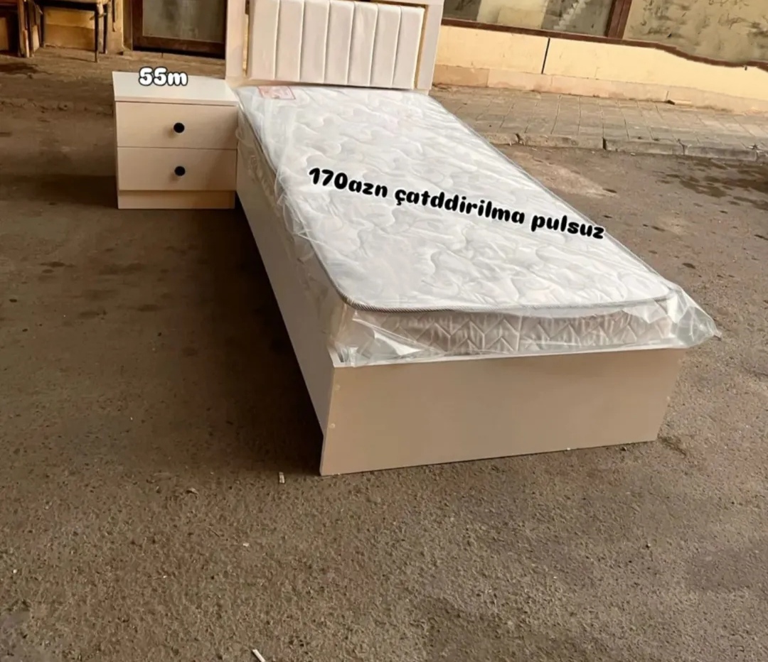 Çarpayı Sifarişlə hazırlanır Rəng seçimi var Ölçü 90/200sm