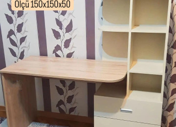 Kompüter masası Sifarişlə hazırlanır Rəng seçimi var Ölçü