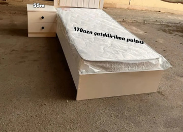 Çarpayı Sifarişlə hazırlanır Rəng seçimi var Ölçü 90/200sm