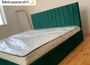 Taxt Sifarişlə hazırlanır Rəng seçimi var Ölçü 160/200sm