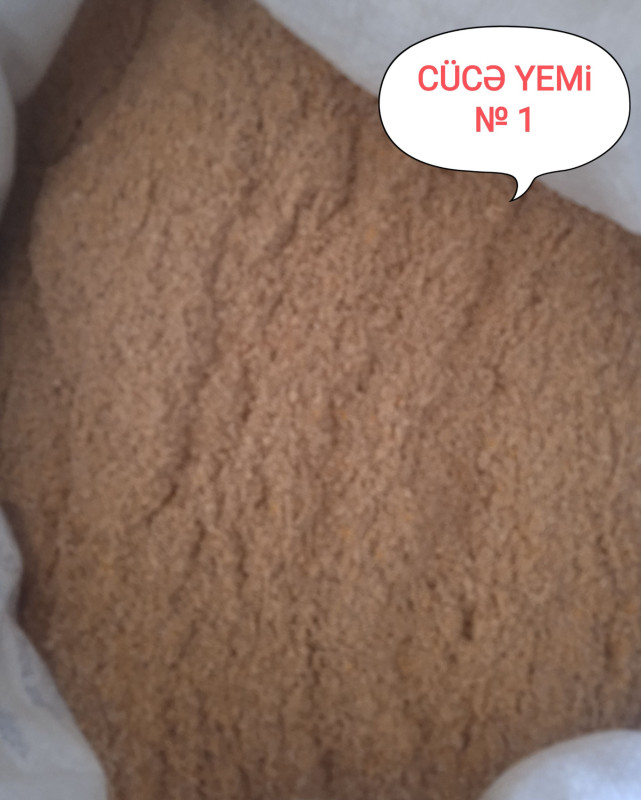 Cücə yemi №1 Cücə yemi №1. Serebrist. Kənd və Ətlik cücələr üçün 1-15