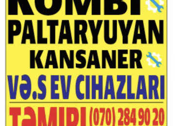 Bütün marka və model kombilərin təmiri. Peşəkar Mədəni