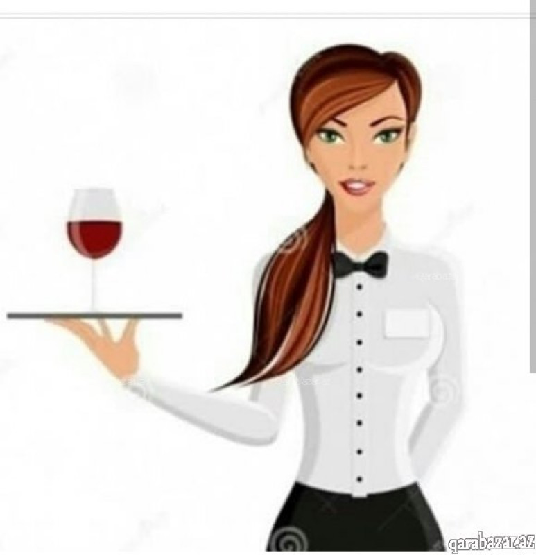 Ofisant qız Xutorda yerləşən Təndir Kabab restarana ofisant qız tələb