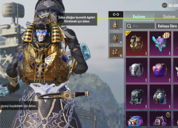 Buz 5✅ X suit 2 seviyye ✅ Firavun Çantası✅ Firavun