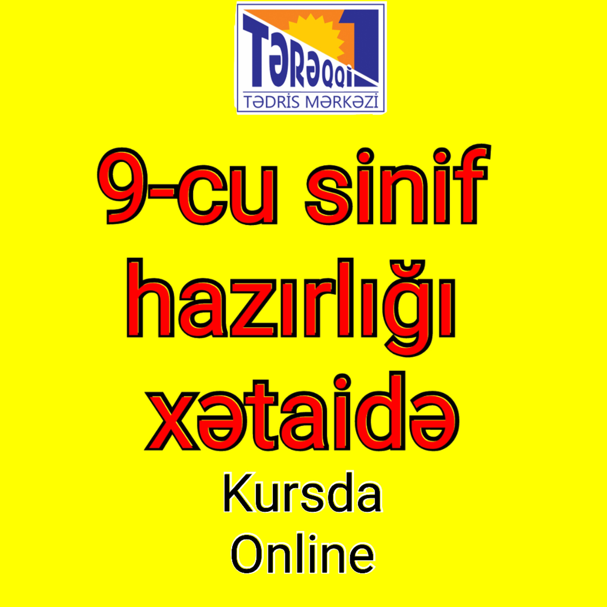 9-cu siniflərin buraxılış imtahanlarına hazırlıq.