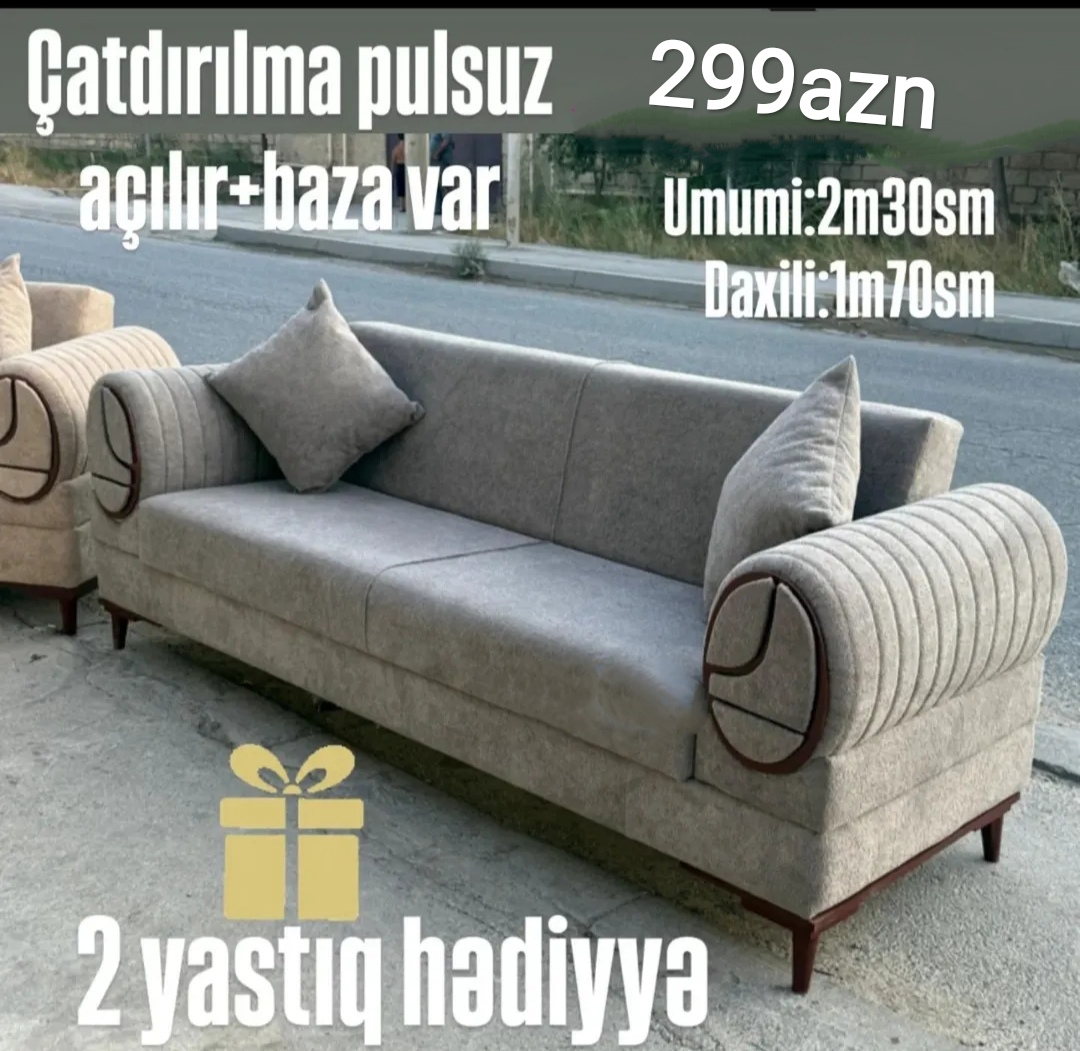 Divan Sifarişlə hazırlanır Rəng seçimi var Açılır, Bazalidi