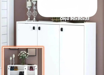 Ayaqqabı dolabı Sifarişlə hazırlanır Rəng seçimi var Ölçü