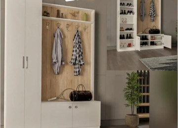 Dəhliz dolabı Sifarişlə hazırlanır Rəng seçimi var Ölçü