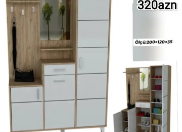 Dəhliz mebeli Sifarişlə hazırlanır Rəng seçimi var Ölçü