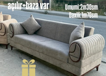 Divan Sifarişlə hazırlanır Rəng seçimi var Açılır, Bazalidi