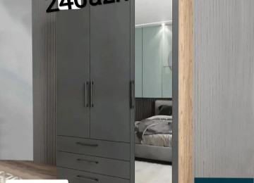 3Qapili dolab Sifarişlə hazırlanır Rəng seçimi var Ölçü