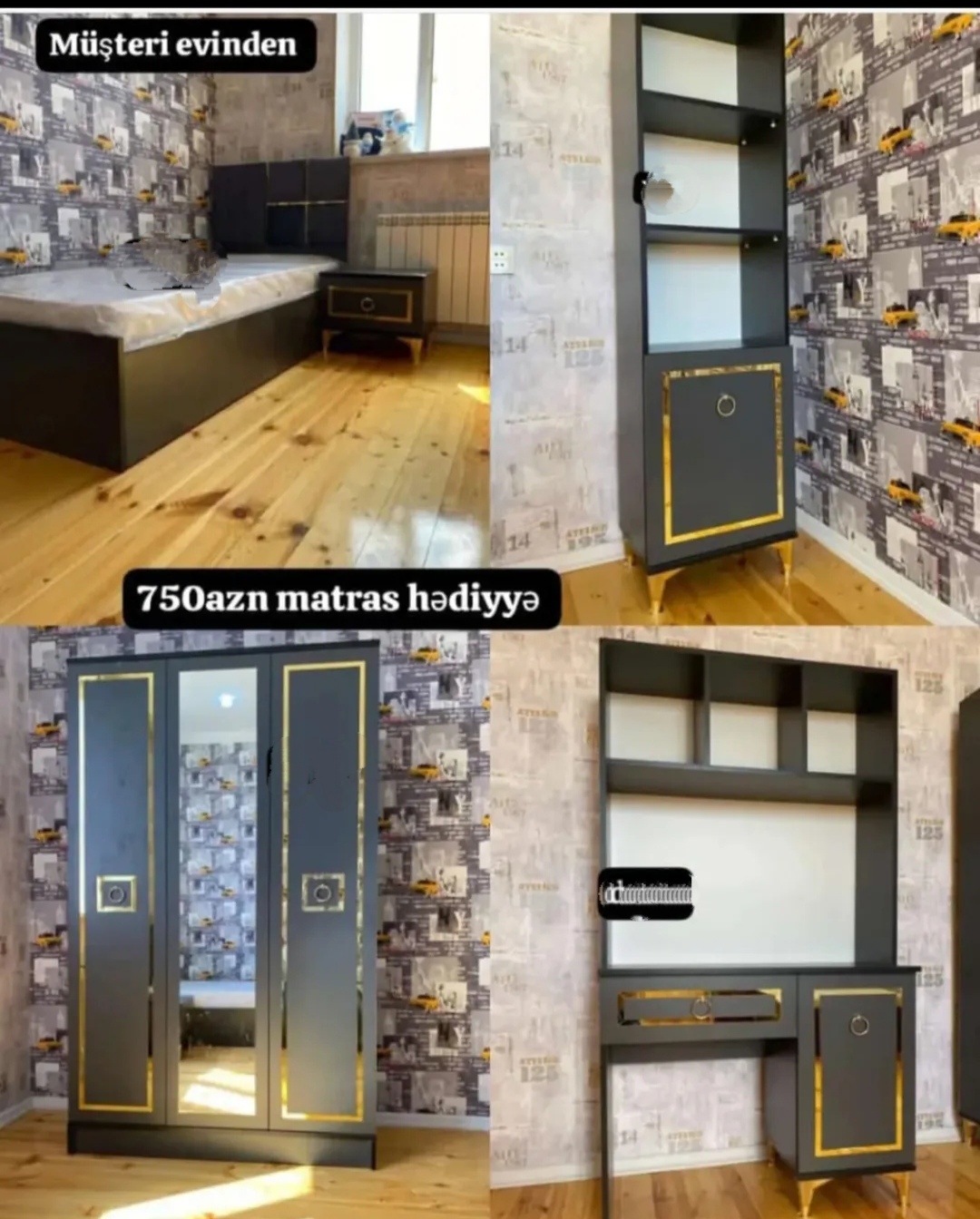 Gənc dəsti Sifarişlə hazırlanır Rəng seçimi var Matras