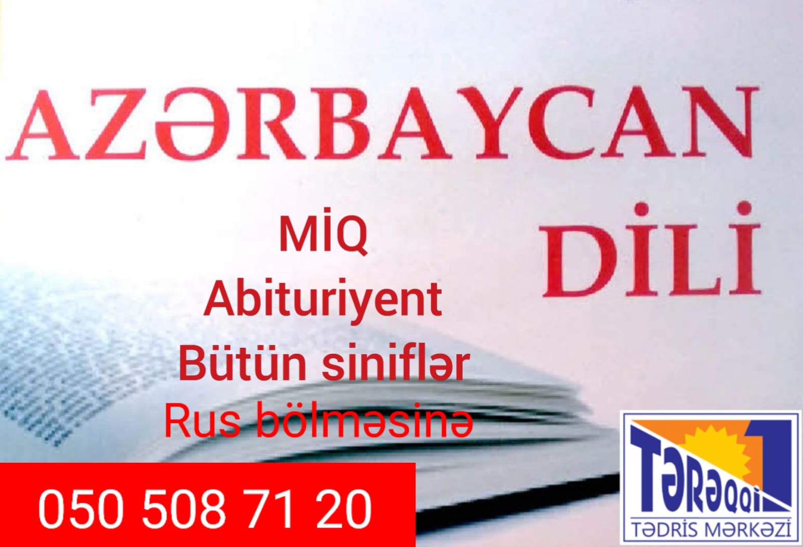 Azərbaycan dili hazırlığı Online və kursda hazırlıq