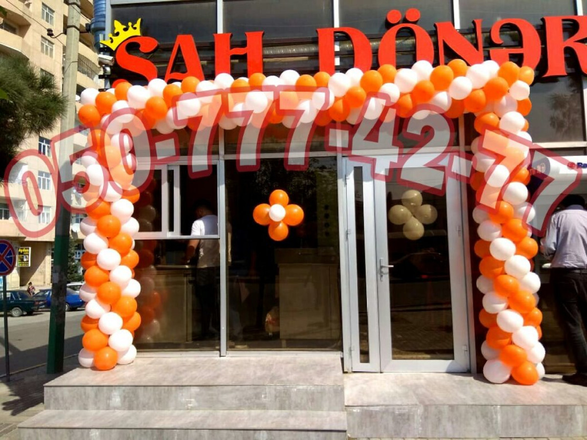 Tedbirlerin bezedilmesi. Tedbir decor. Şar dekor. Sar