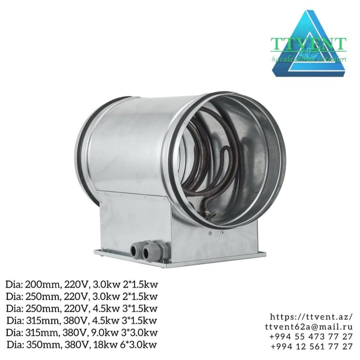 **Havalandırma, isitmə və soyutma sistemlərinin Topdan və