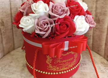 Sabun gul sebeti sifarisle hazirlanir.Sifarisler en az 2-3