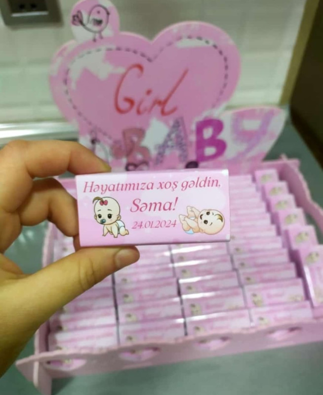 Uşaq Sokolad xoncalari,Nişan konfetləri, nisan xoncalari