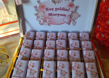 Uşaq Sokolad xoncalari,Nişan konfetləri, nisan xoncalari