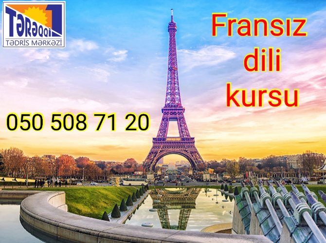 Fransız dili kursu Online və kursda Təcrübəli müəllimlər