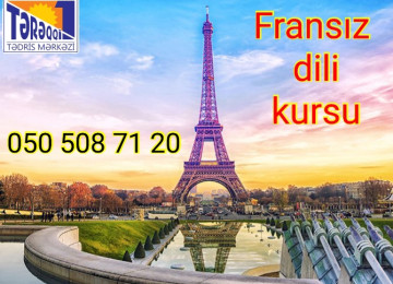 Fransız dili kursu Online və kursda Təcrübəli müəllimlər