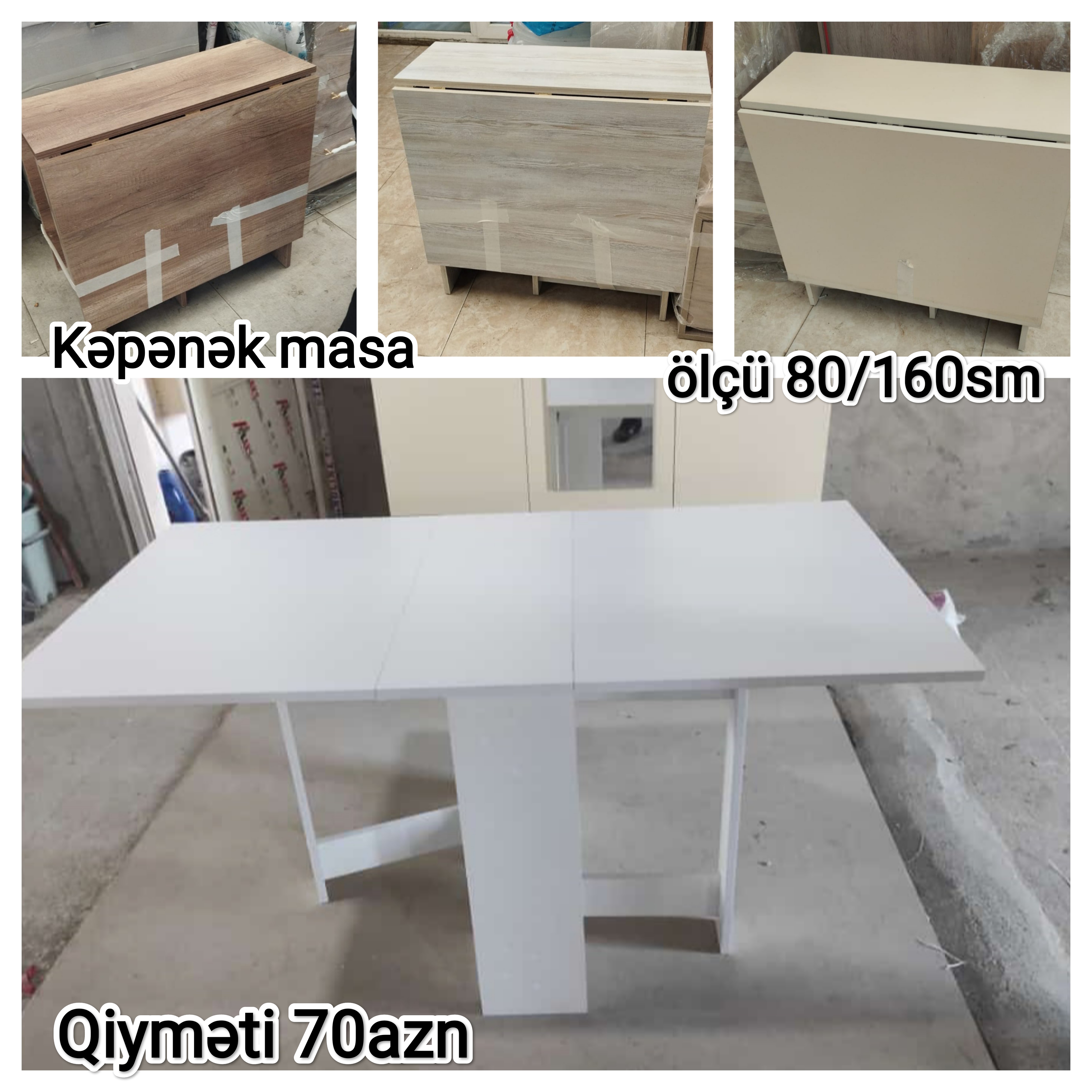 Kəpənək Masa Hazır əldə var Anbardan birbaşa satış Ölçü