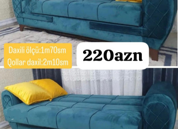 Divan Sifarişlə hazırlanır Rəng seçimi var Ölçü 1.70sm