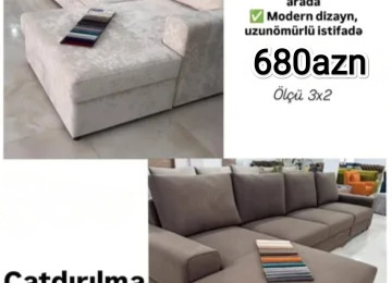 Künc divan Sifarişlə hazırlanır Rəng seçimi var Ölçü