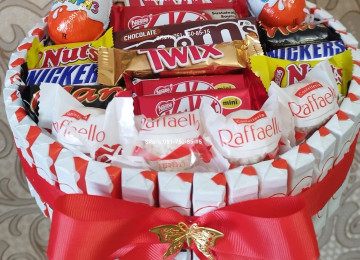 Kinder buketleri sifarisle hazirlanir.Sifarisler en az 1