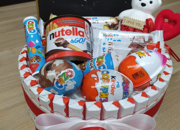 Kinder buketleri sifarisle hazirlanir.Sifarisler en az 1