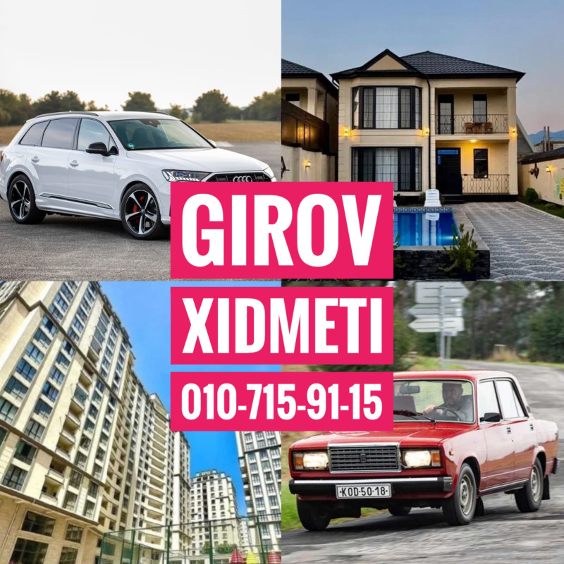 Dasinmaz Emlaklarinizin ve Avtomobillerinizin Girovu