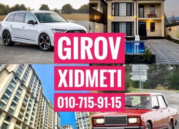 Dasinmaz Emlaklarinizin ve Avtomobillerinizin Girovu