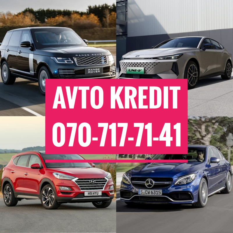 AVTO KREDIT XIDMETI / AVTOMOBIL GIROVU. Minimal faiz