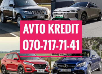 AVTO KREDIT XIDMETI / AVTOMOBIL GIROVU. Minimal faiz