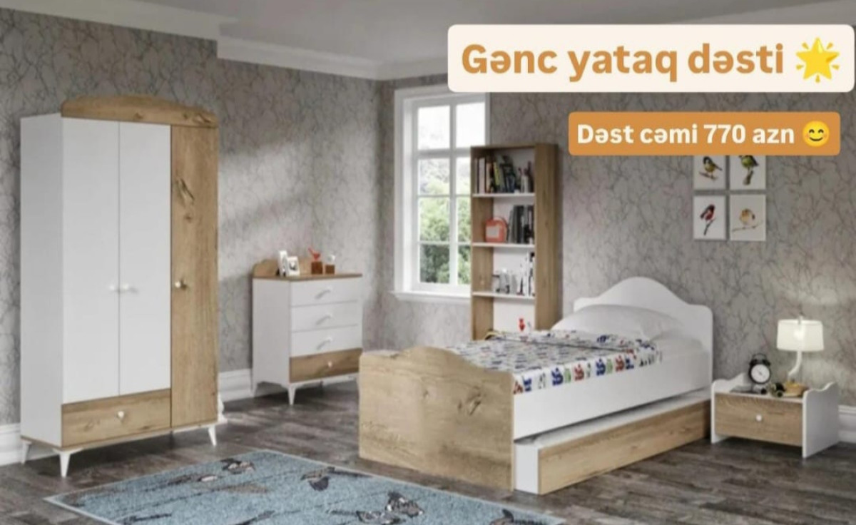 Gənc dəsti Sifarişlə hazırlanır Rəng seçimi var Matras