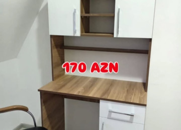 Yazı masası Sifarişlə hazırlanır Rəng seçimi var Qiyməti