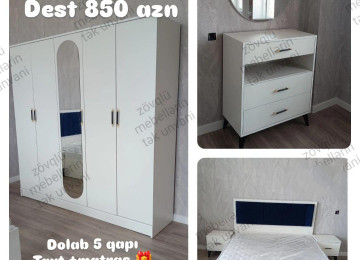 Yataq dəsti Sifarişlə hazırlanır Rəng seçimi var Matras