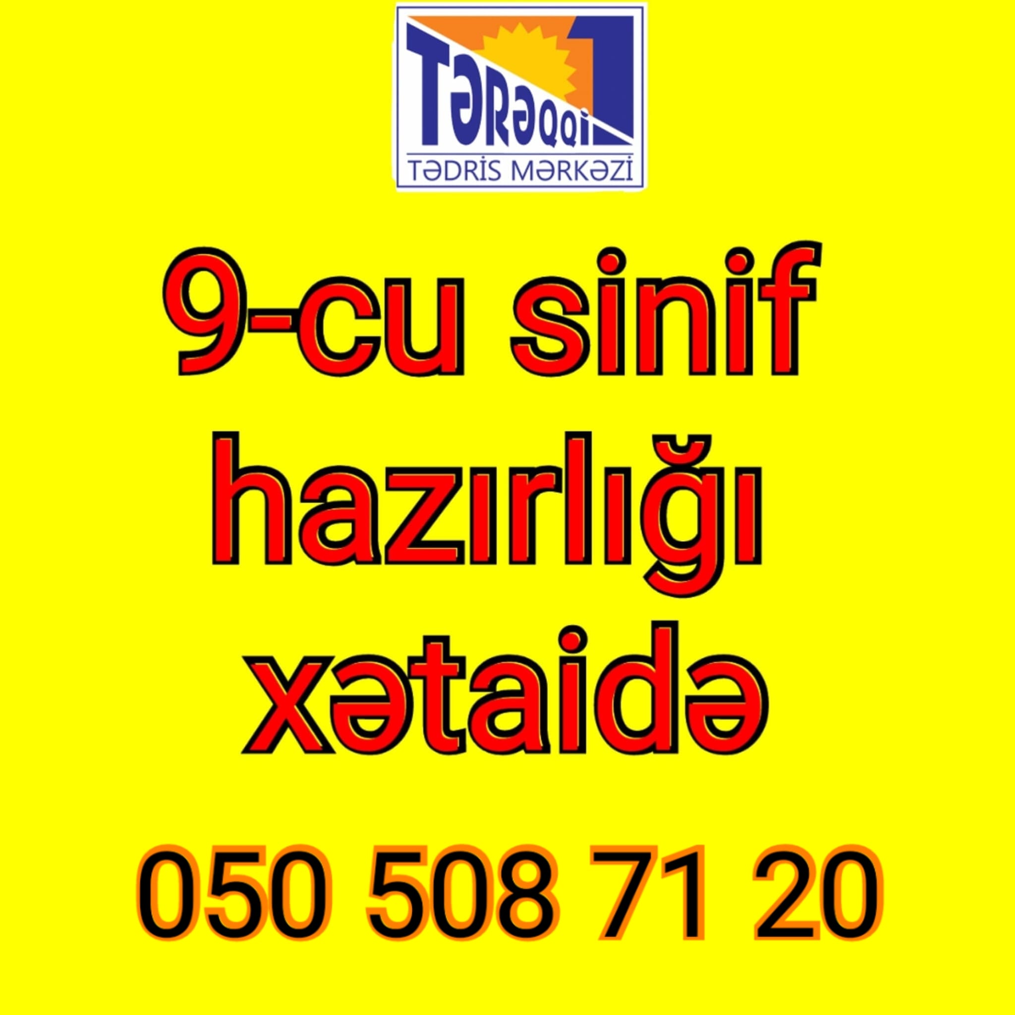 9-cu siniflərin buraxılış imtahanlarına hazırlıq.