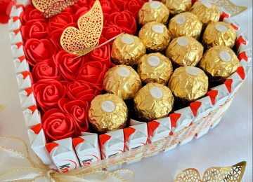 Kinder buketleri istenilen olcu ve dizaynda