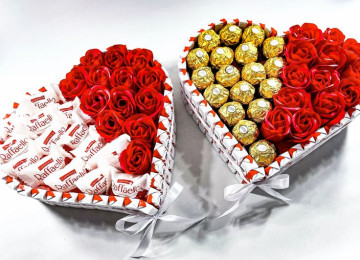 Kinder buketleri istenilen olcu ve dizaynda