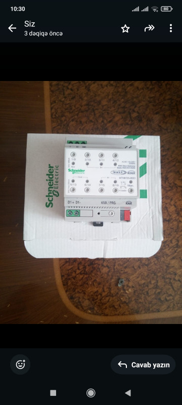 KNX Dali modullari var.Yeni islenmemiw schneider brend.